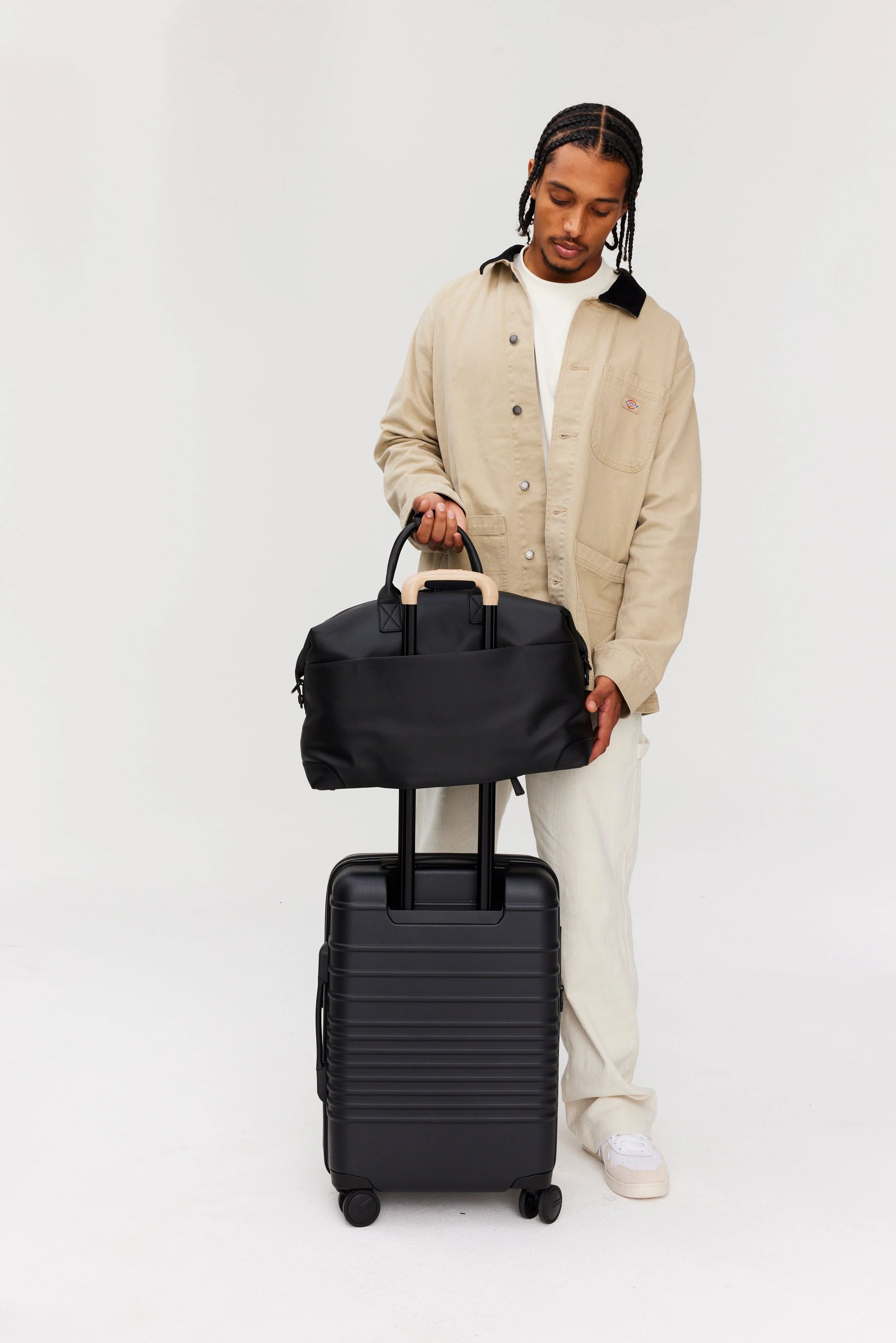 The Premium Duffle in Black - Image 8