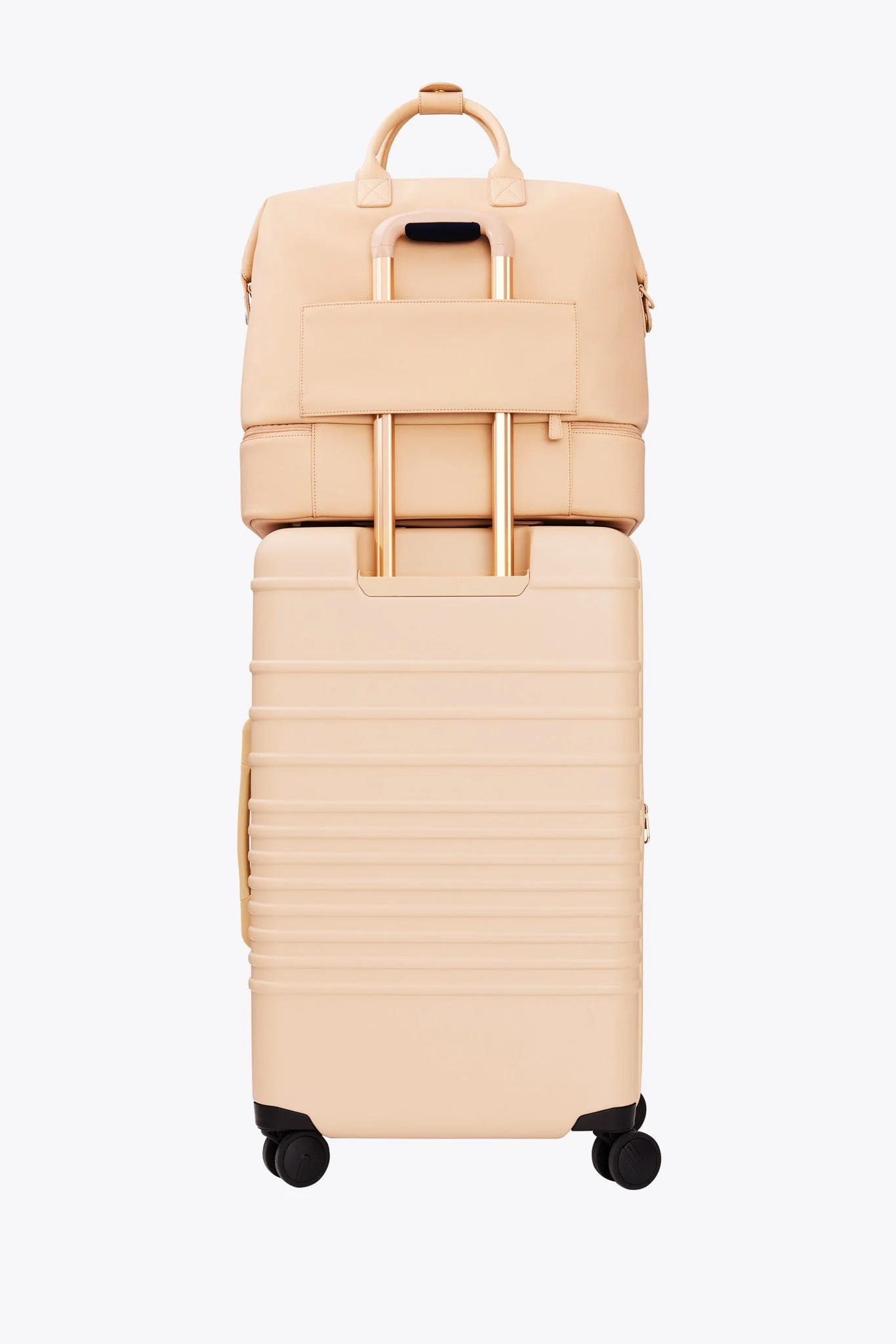 The Premium Weekender in Beige - Image 15