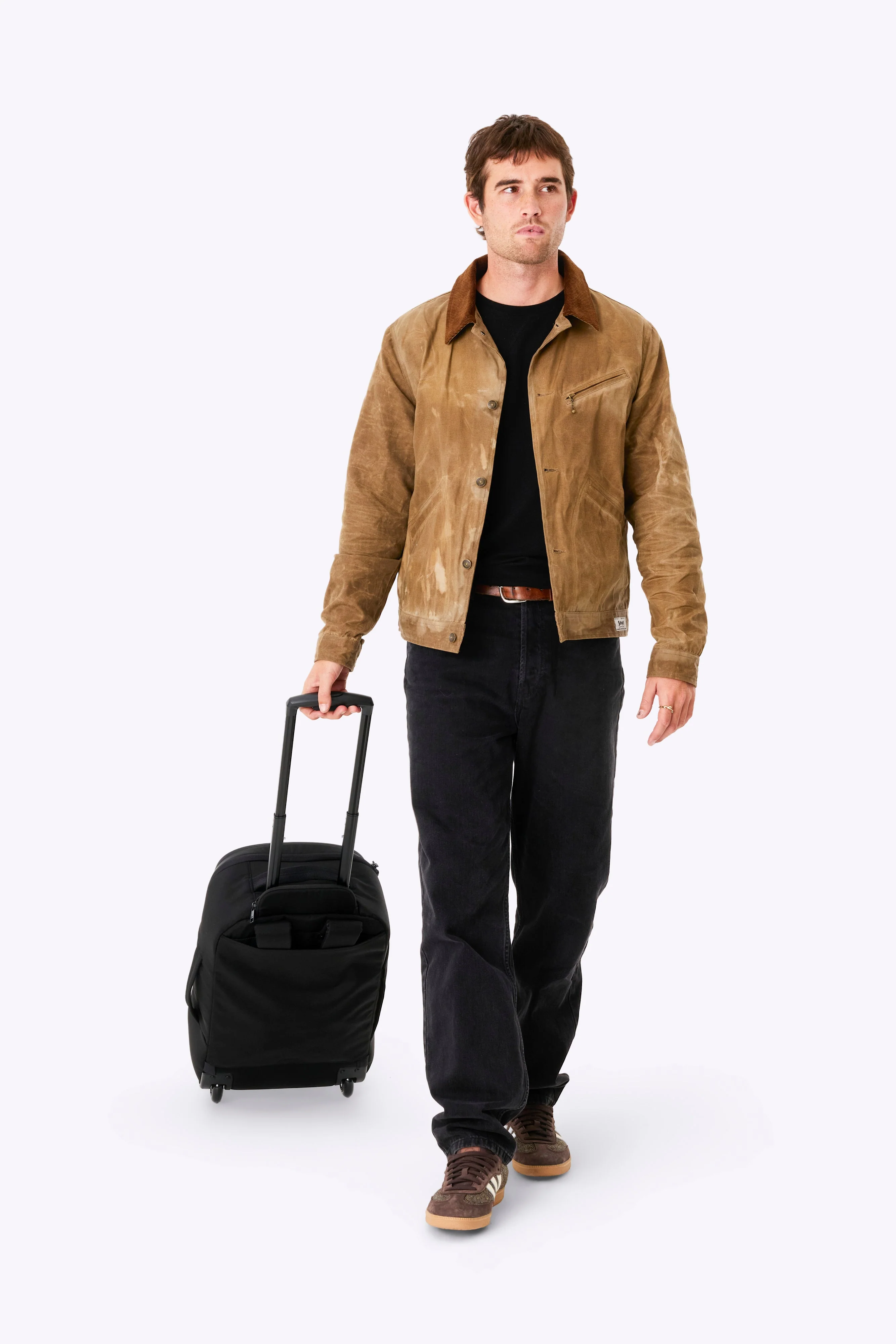The Pro Rolling Backpack in Black - Image 6