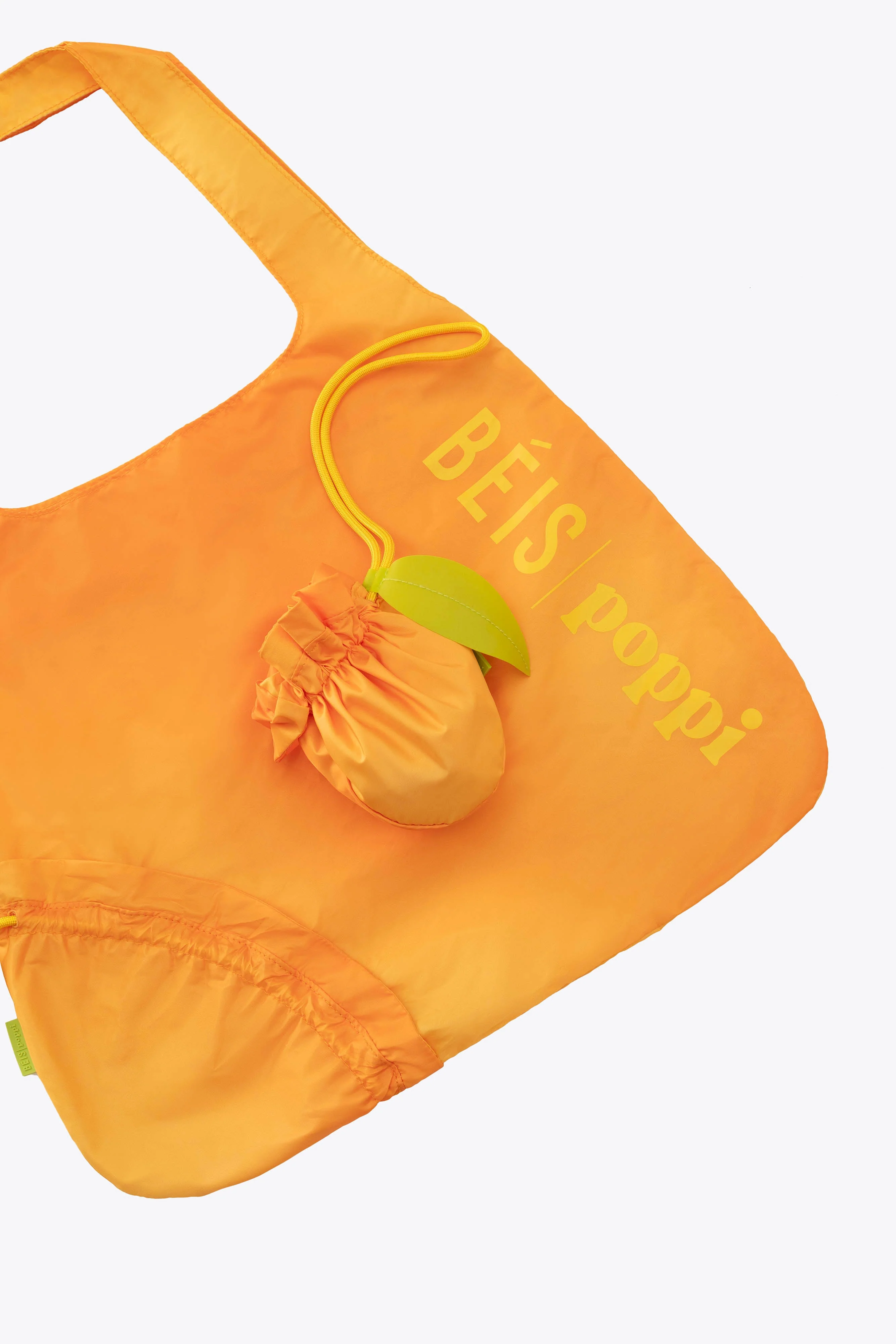 BÉIS x poppi The Reusable Shopping Tote in Mango - Image 4