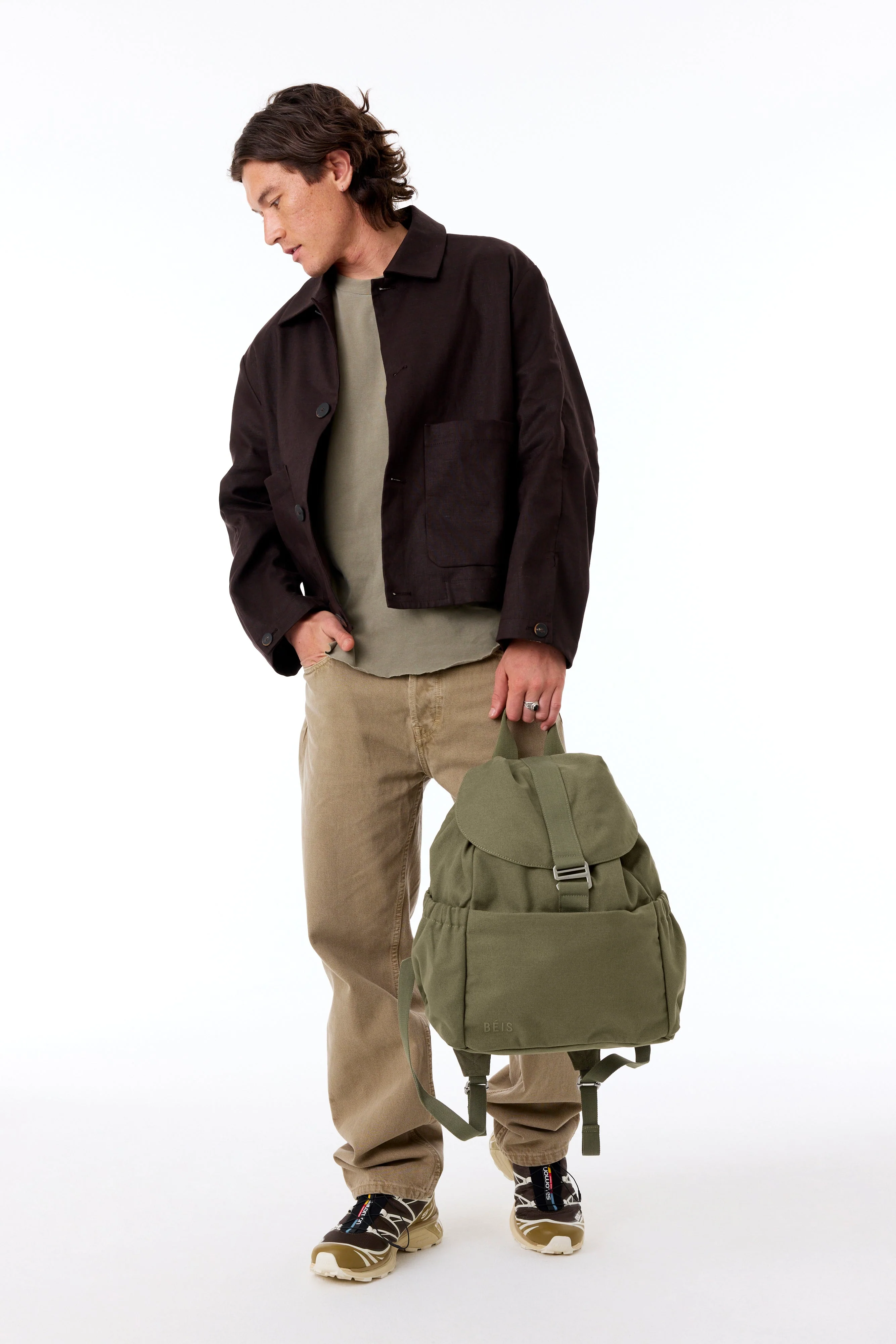 The Rucksack in Olive - Image 4