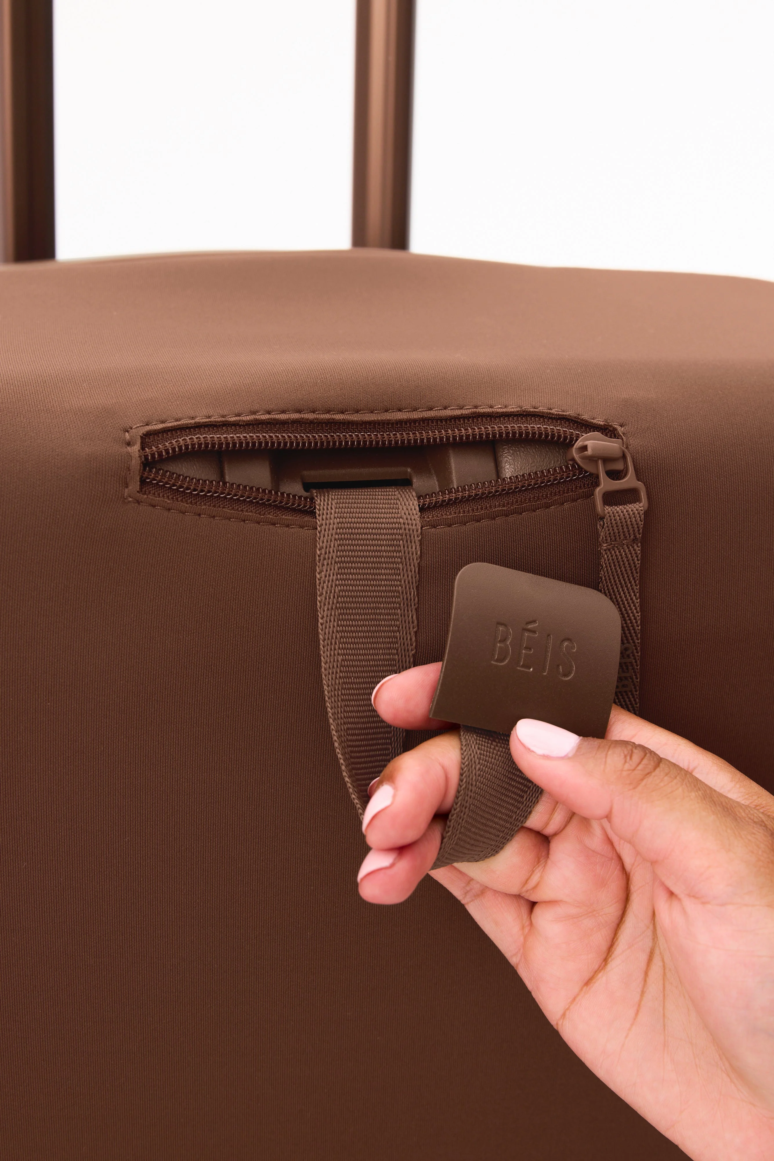 The Small Carry-On Luggage Cover in Maple - Image 5