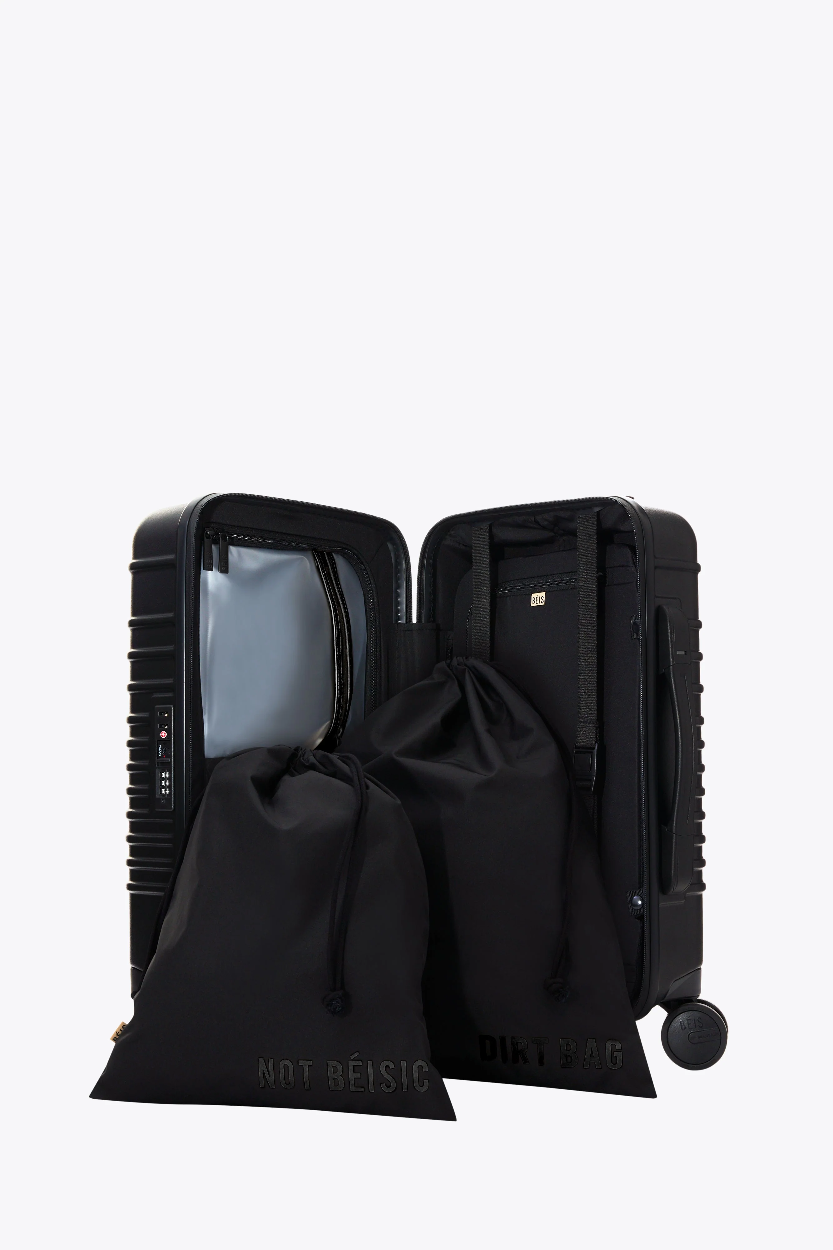 The Small Carry-On Roller in All Black - Image 5
