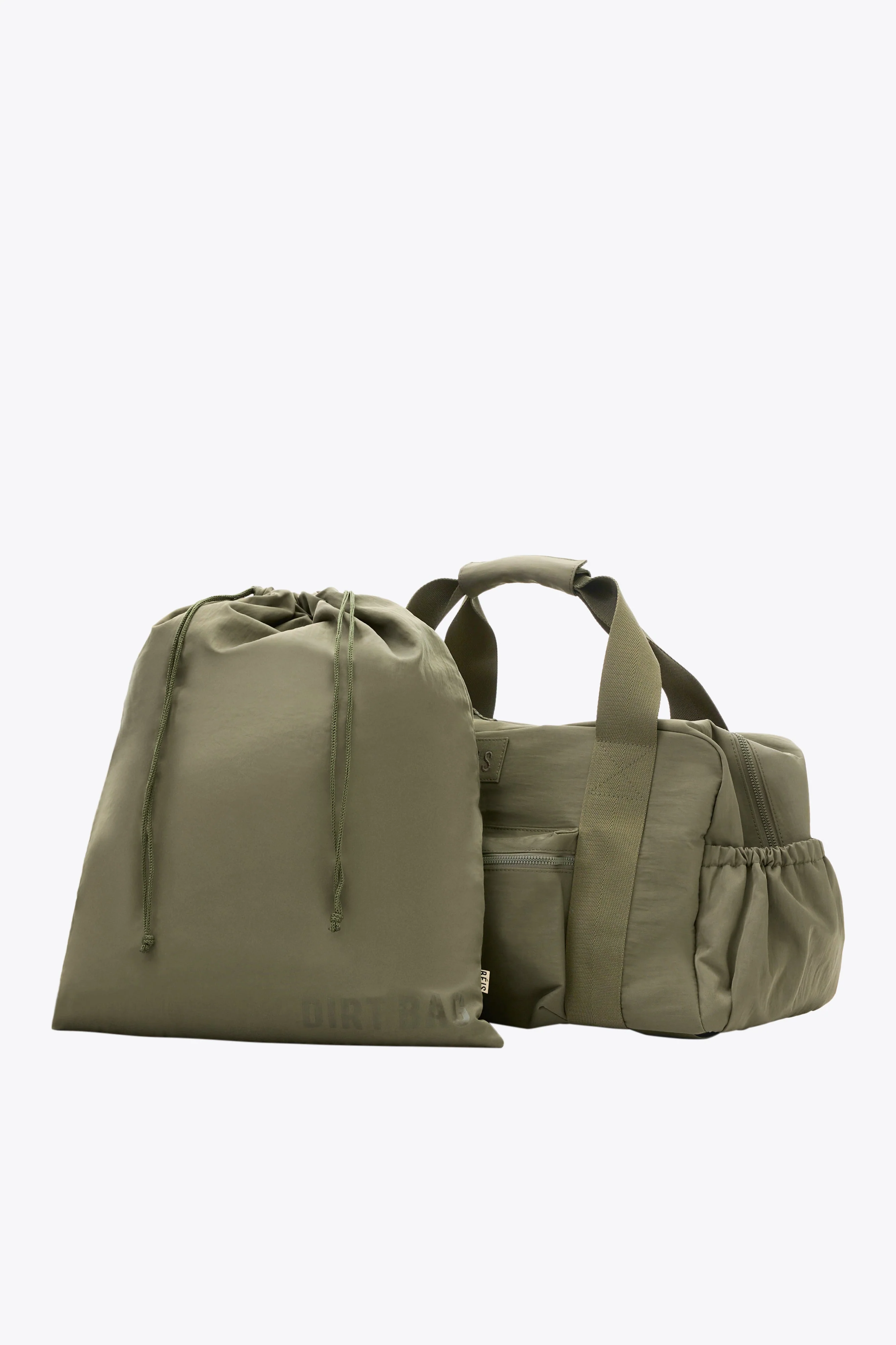 The Sport Duffle Backpack in Olive - Image 4