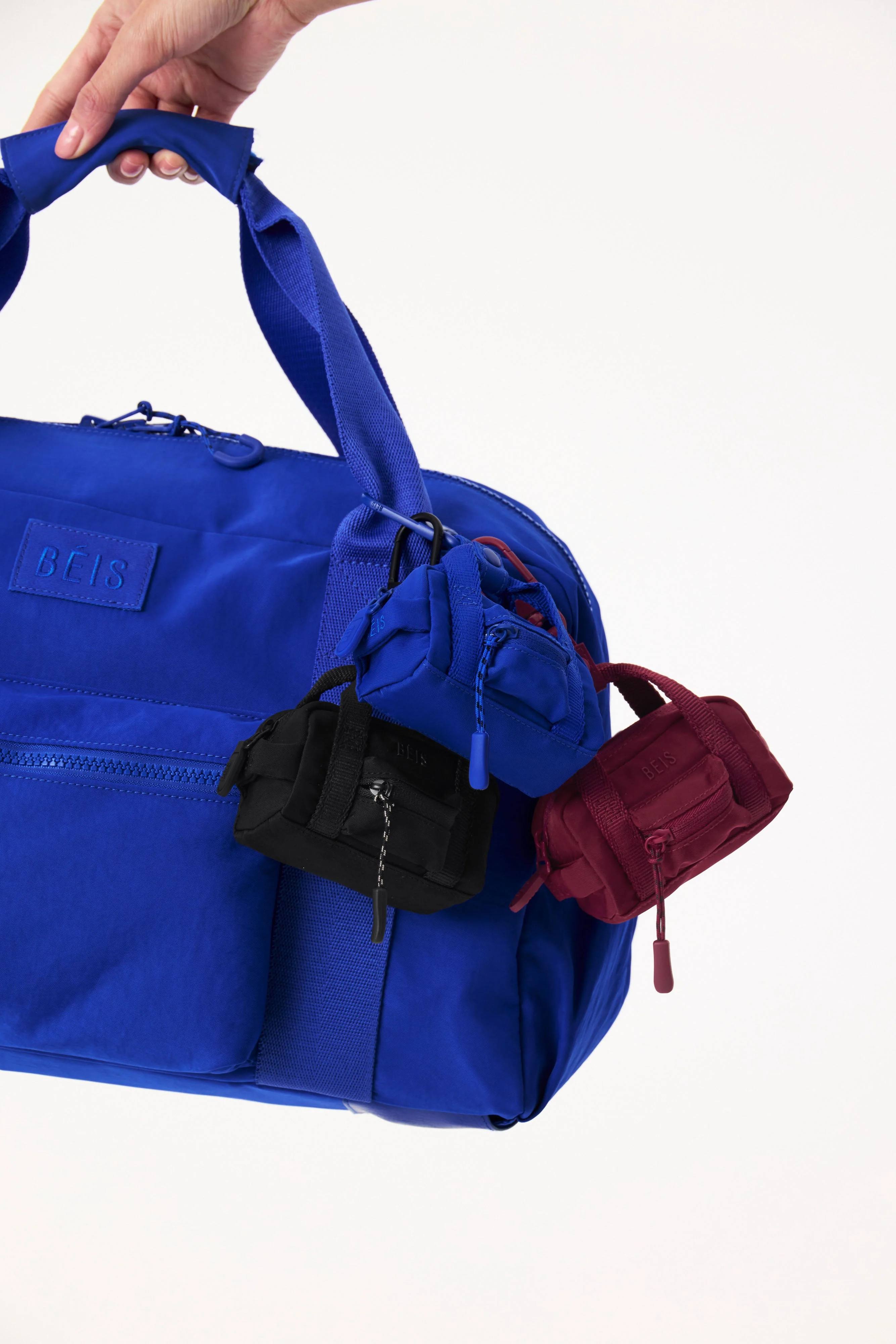 The Sport Duffle Charm in Cobalt Blue - Image 4
