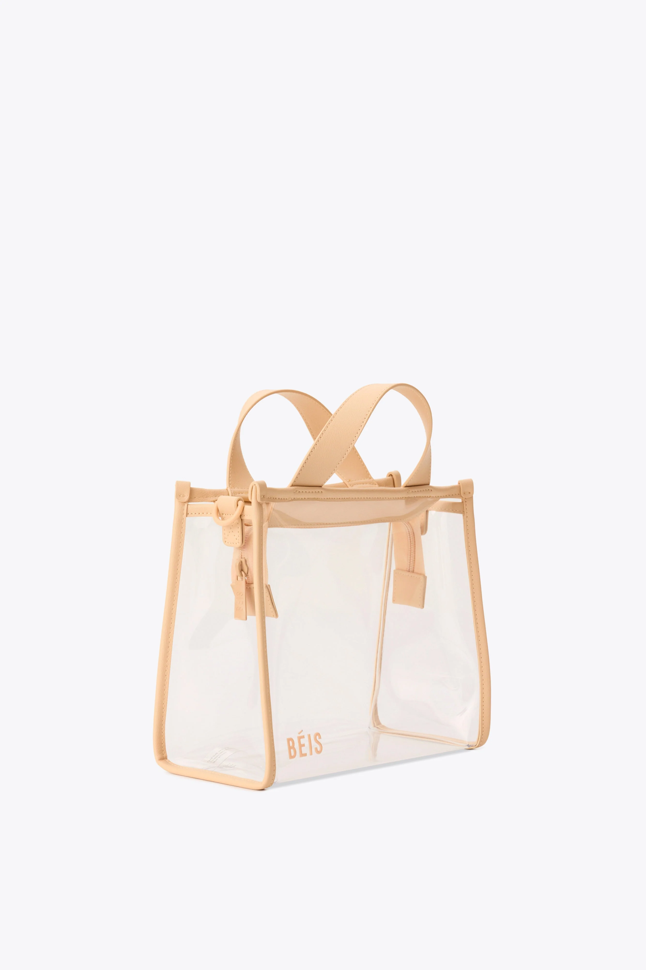 The Stadium Crossbody in Beige - Image 2