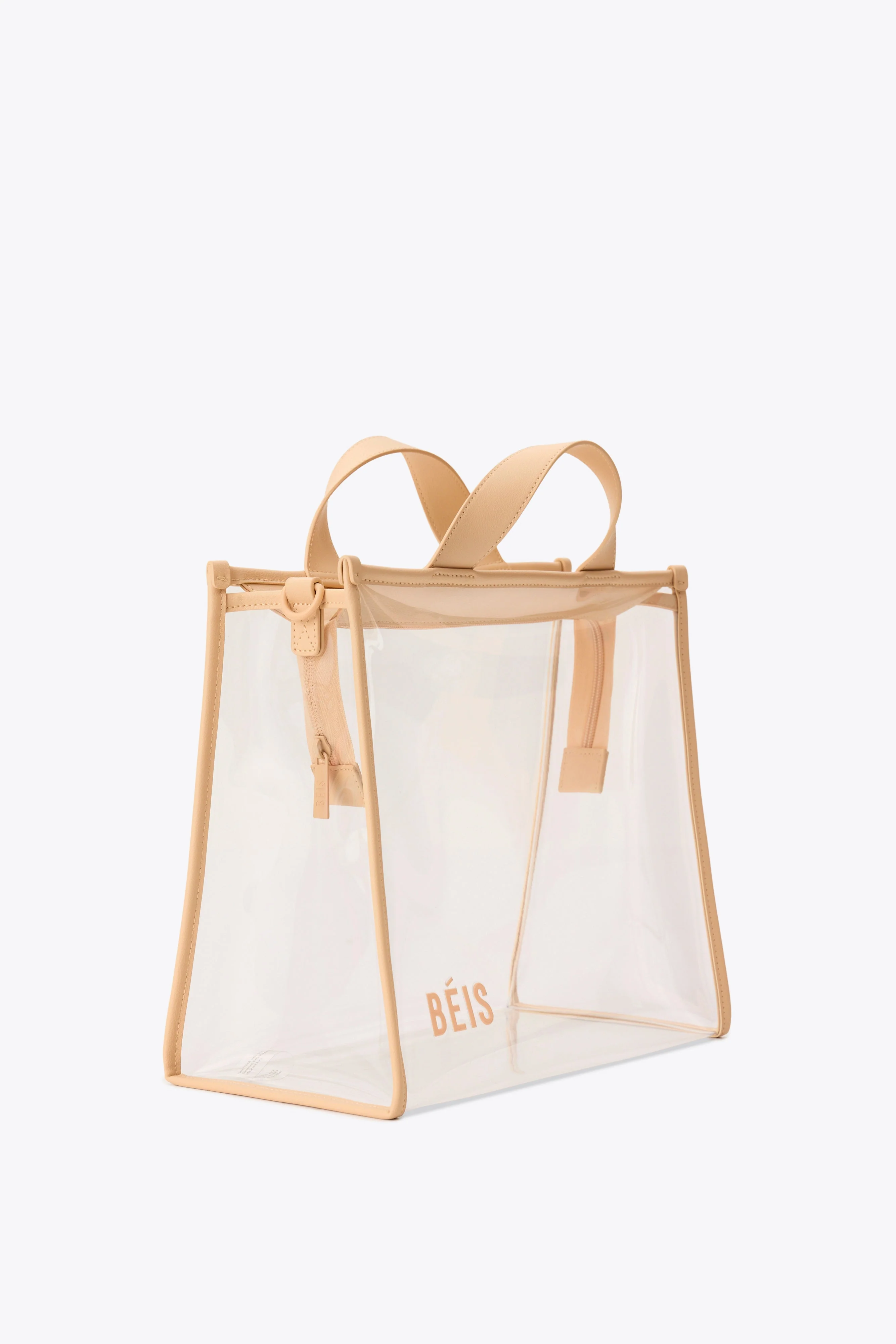 The Stadium Tote in Beige - Image 2