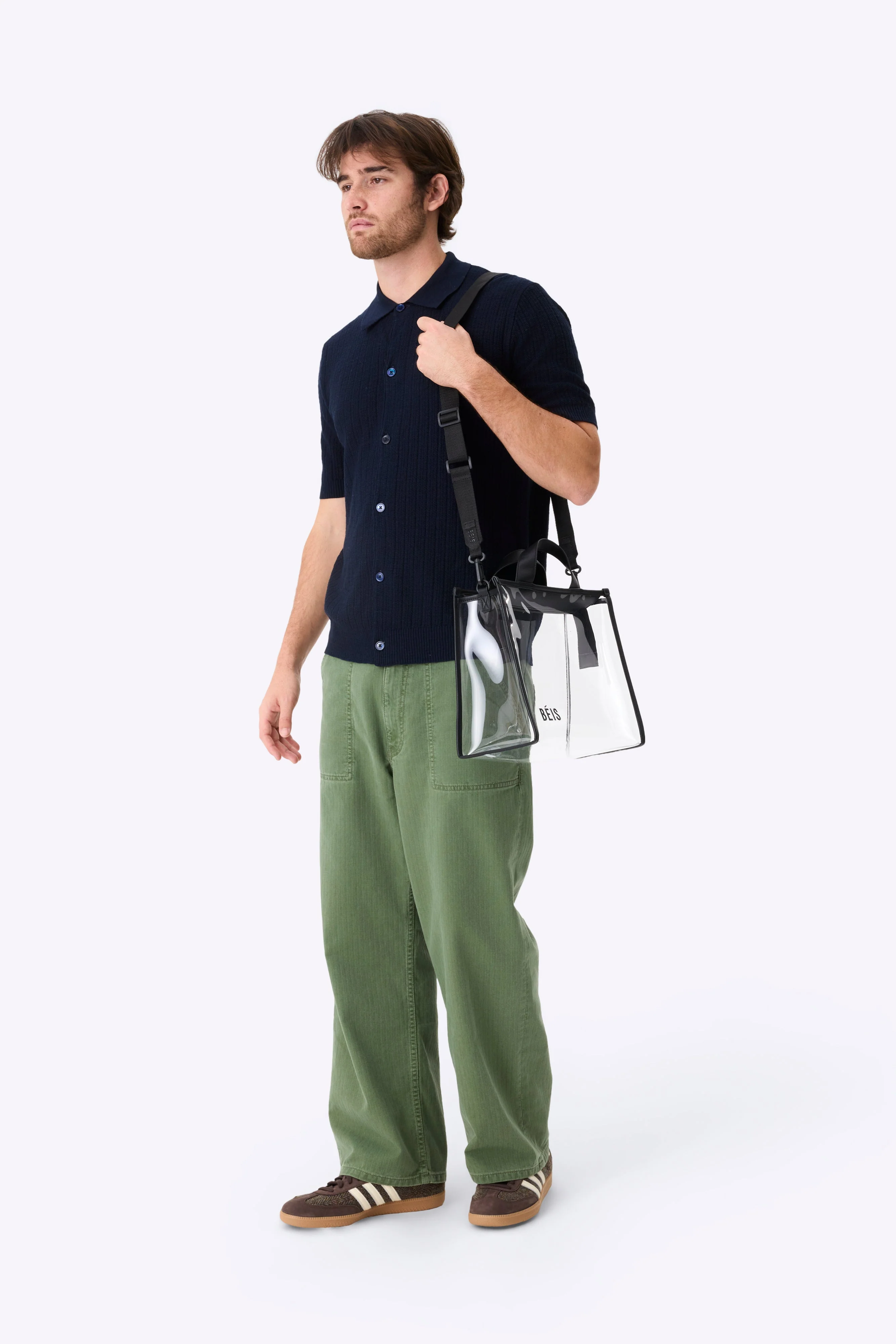 The Stadium Tote in Black - Image 4