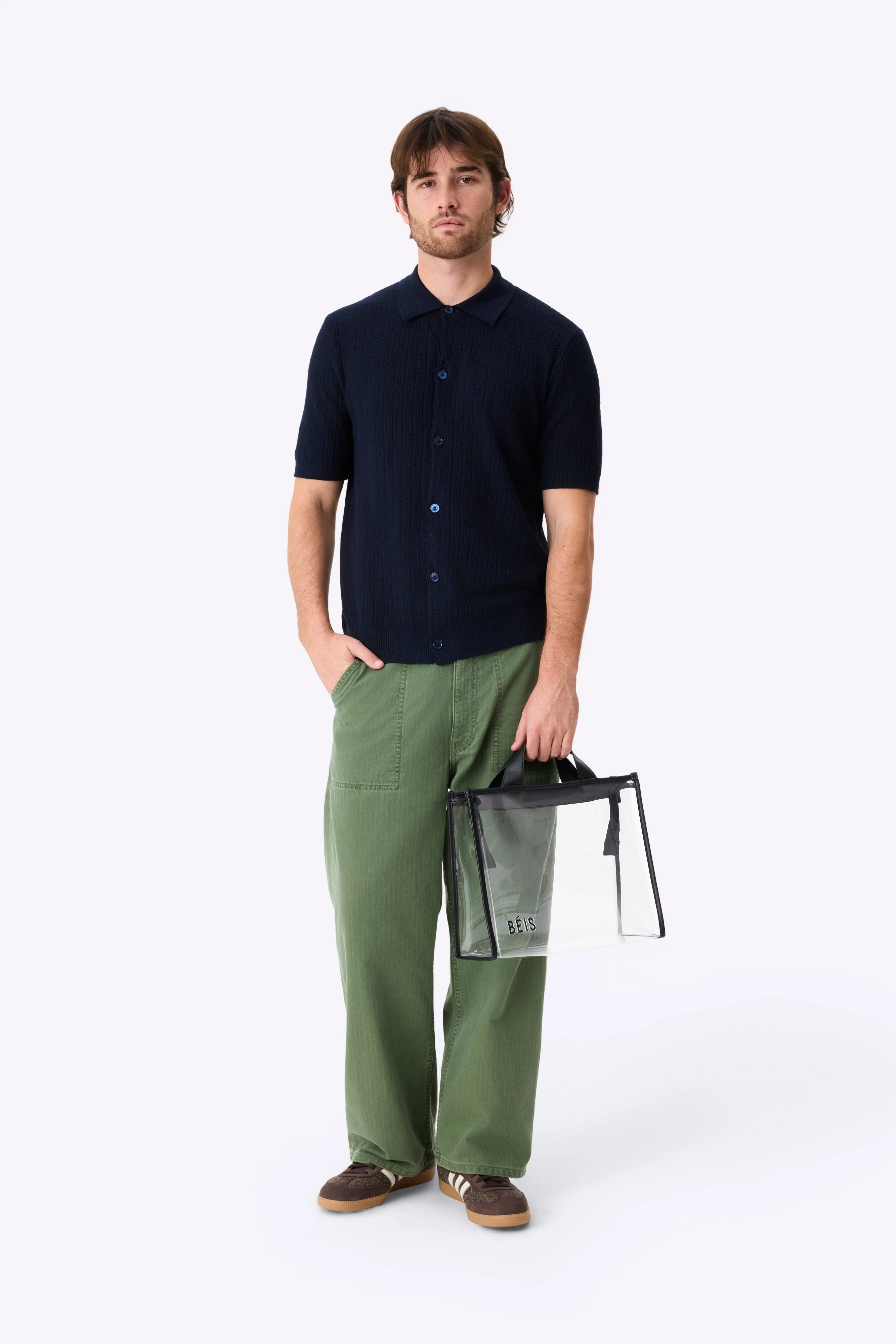 The Stadium Tote in Black - Image 5