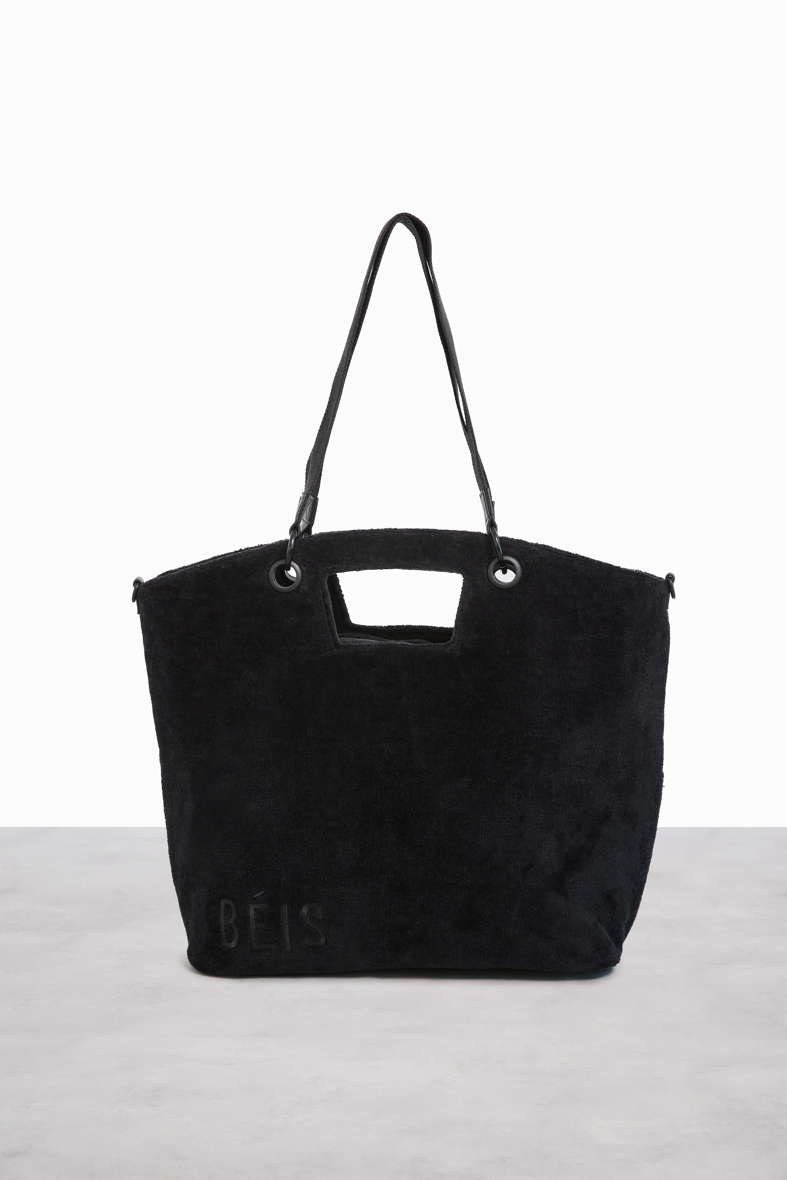 The Terry Tote in Black - Image 2