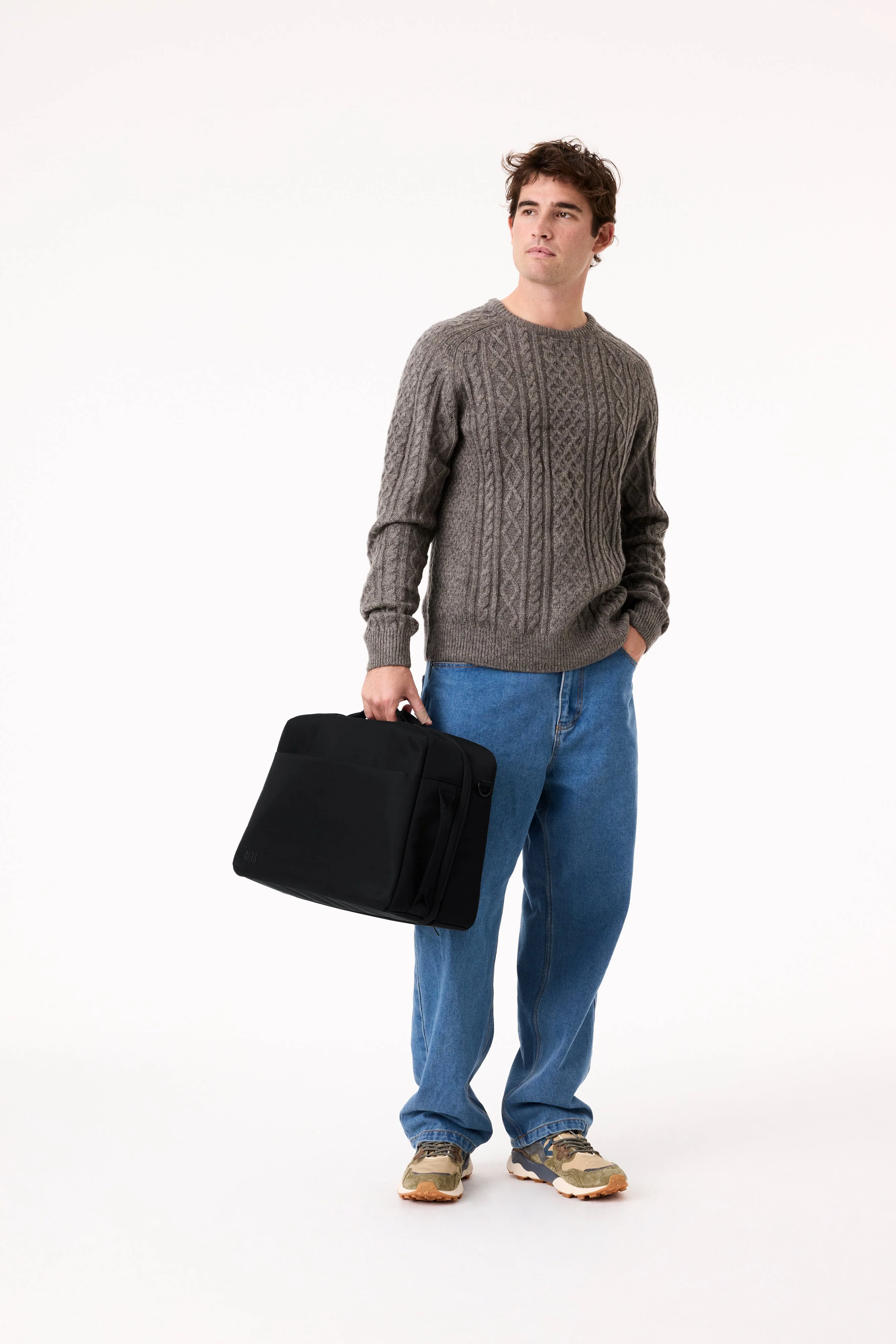 The Ultimate Travel Duffle in Black - Image 3