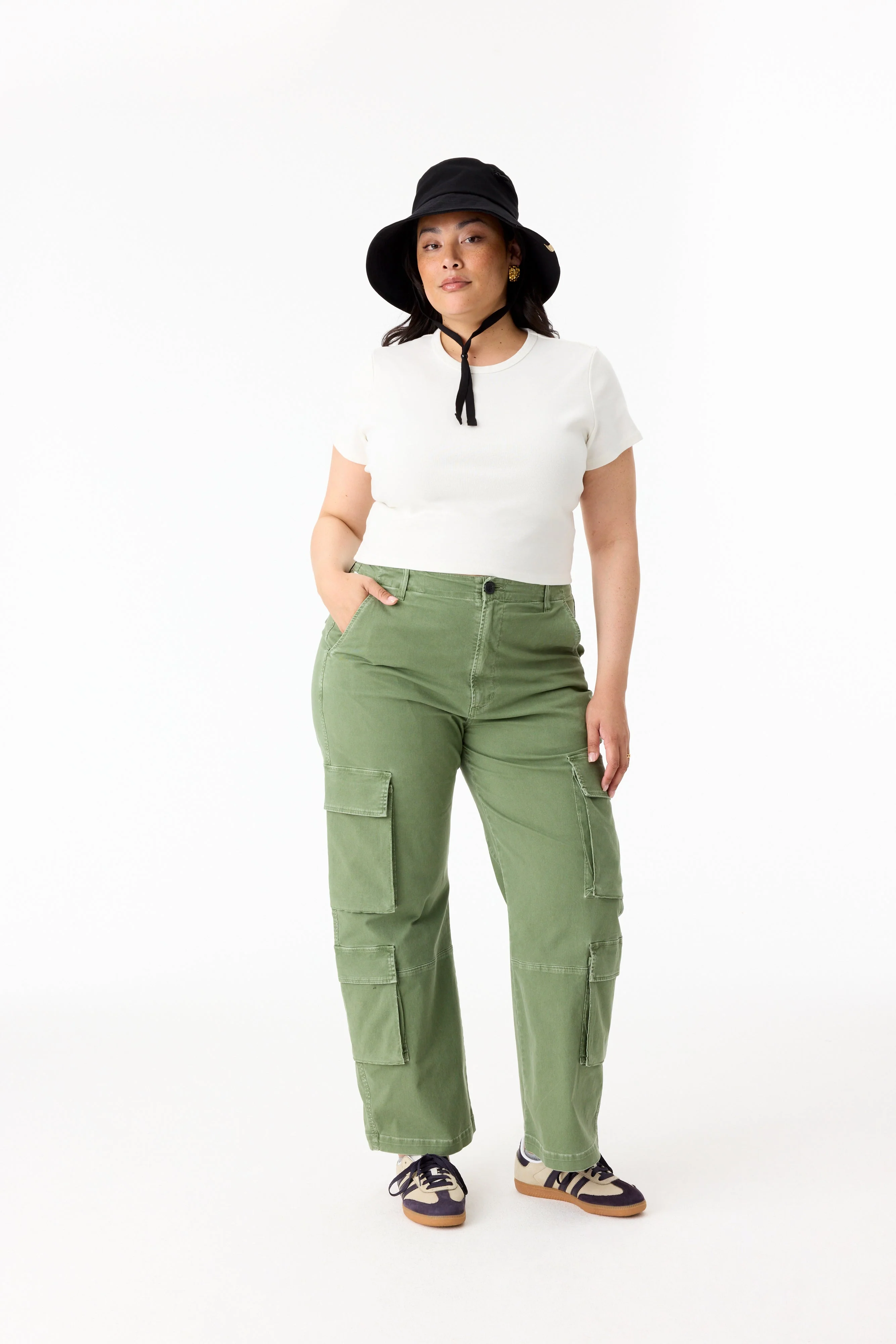 The Wide Brim Sun-Hat in Black - Image 2