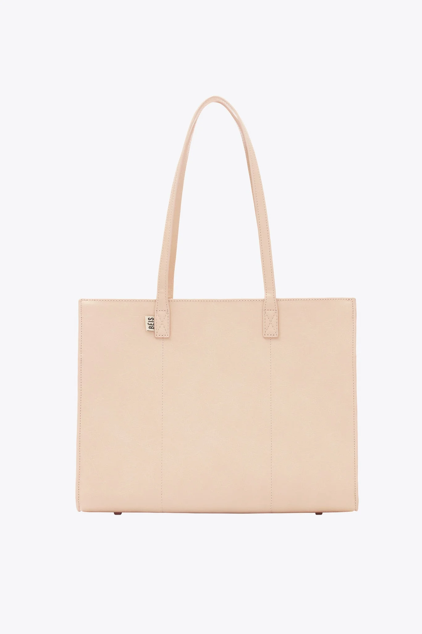 The Work Tote in Beige - Image 14