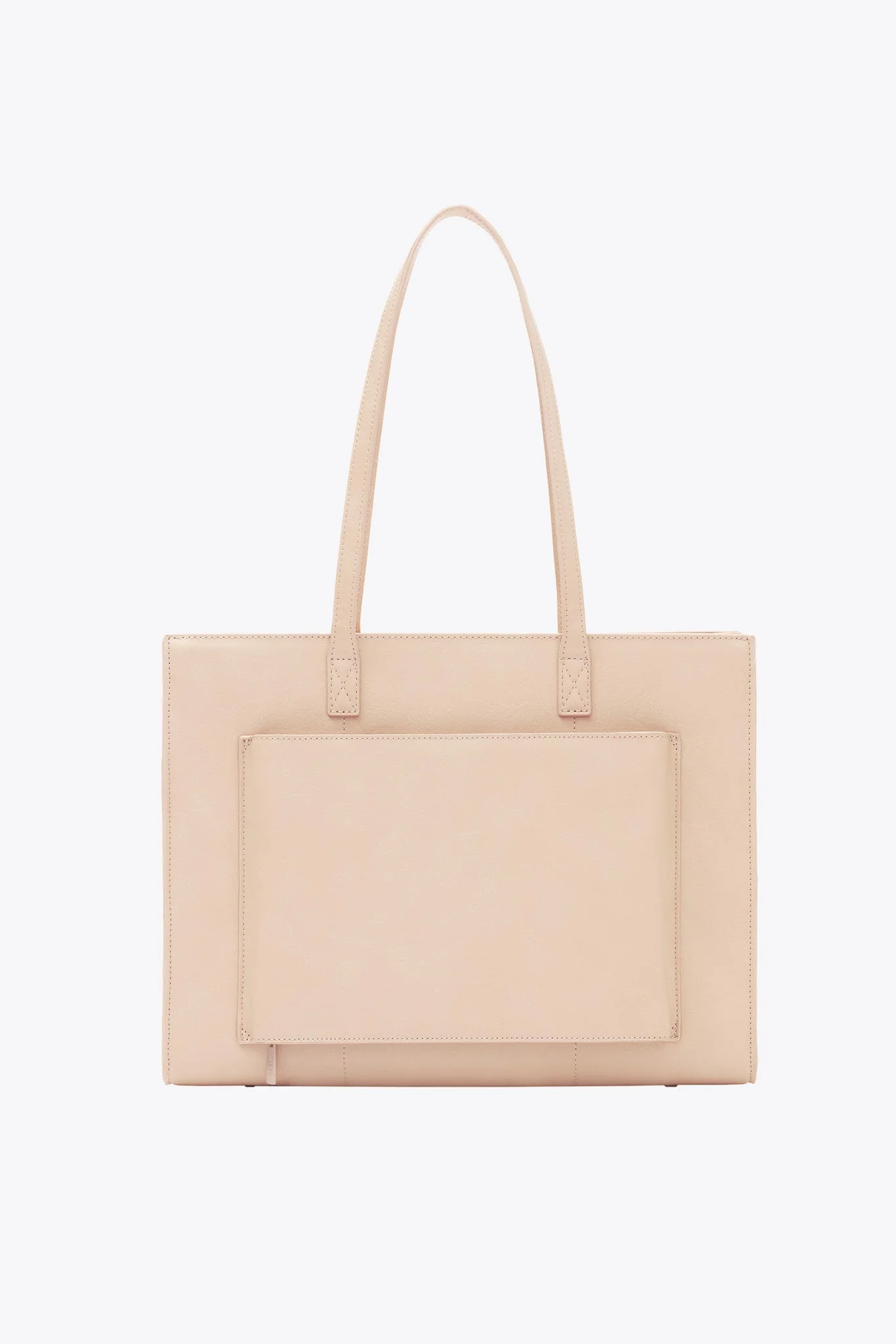 The Work Tote in Beige - Image 3