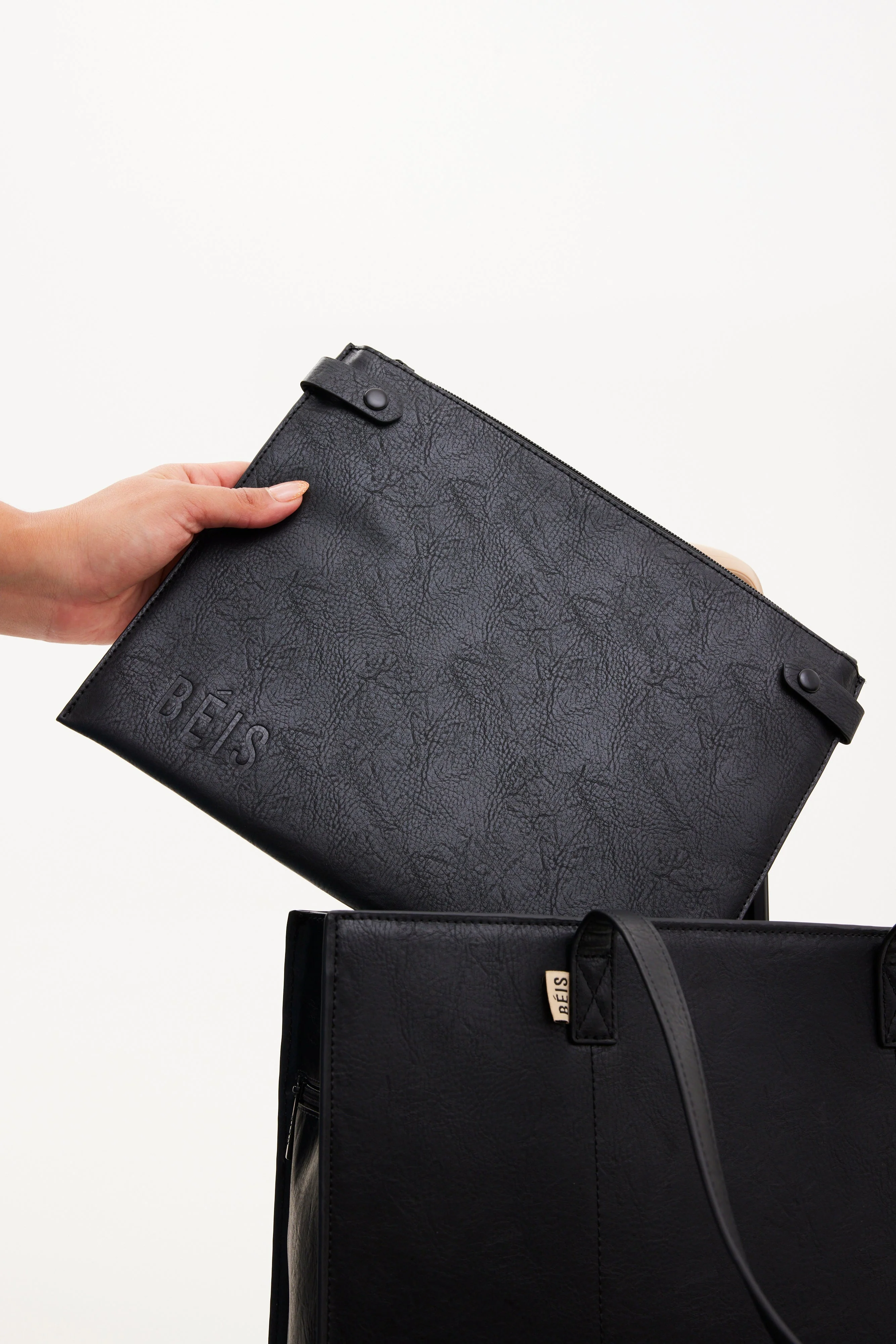 The Work Tote in Black - Image 6