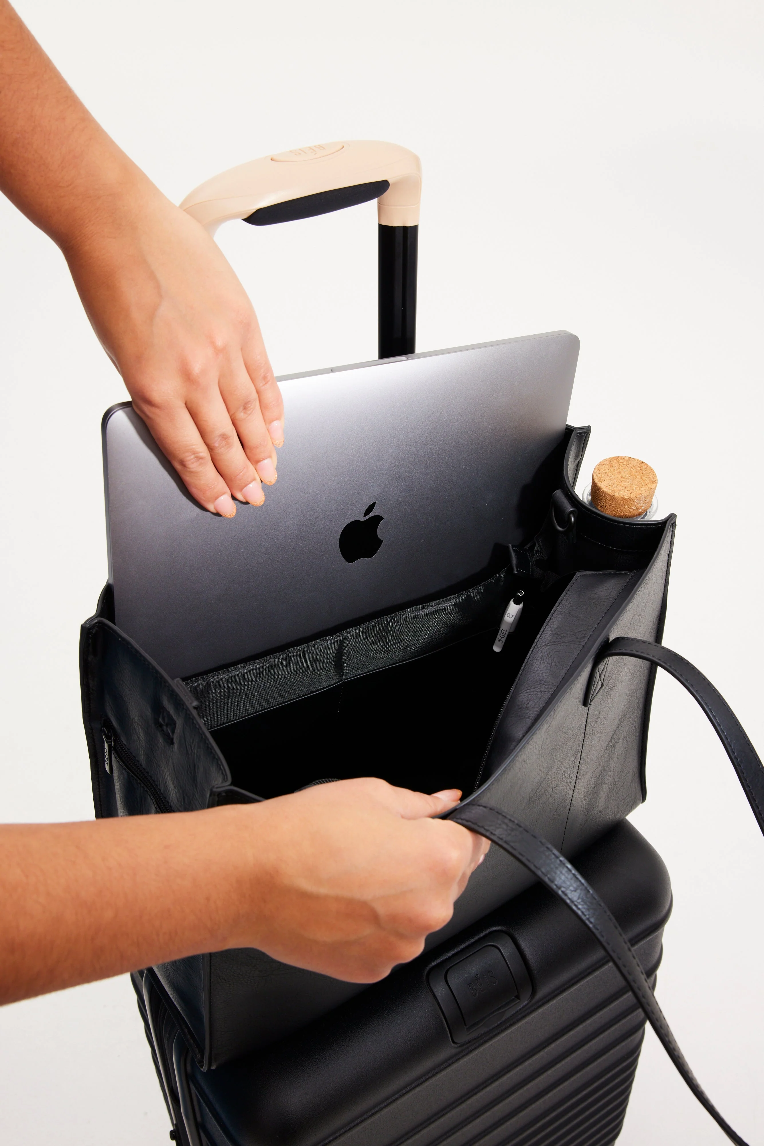 The Work Tote in Black - Image 7